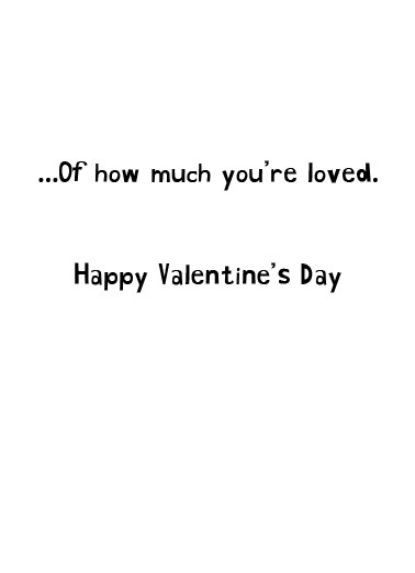 Reminder (VAL) Valentine's Day Card Inside