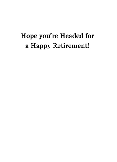 Retirement Golf Balls Jokes Card Inside