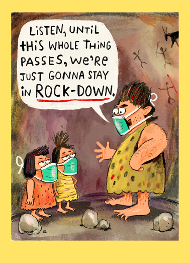 Rockdown Cartoons Card Cover