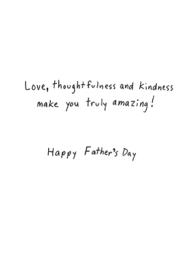 Roses Tough FD Father's Day Card Inside