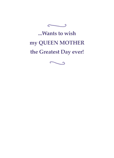 Royal Baby  Card Inside