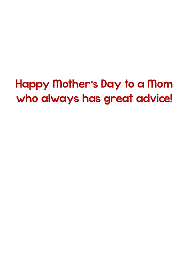 Run Out Of Fun MD Mother's Day Ecard Inside