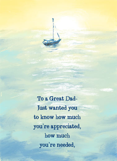 Sailboat FD Uplifting Cards Card Cover