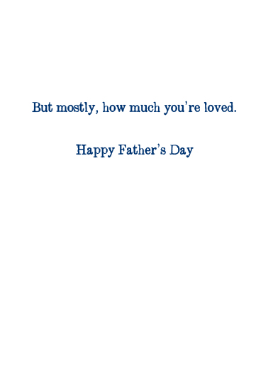 Sailboat FD Father's Day Card Inside