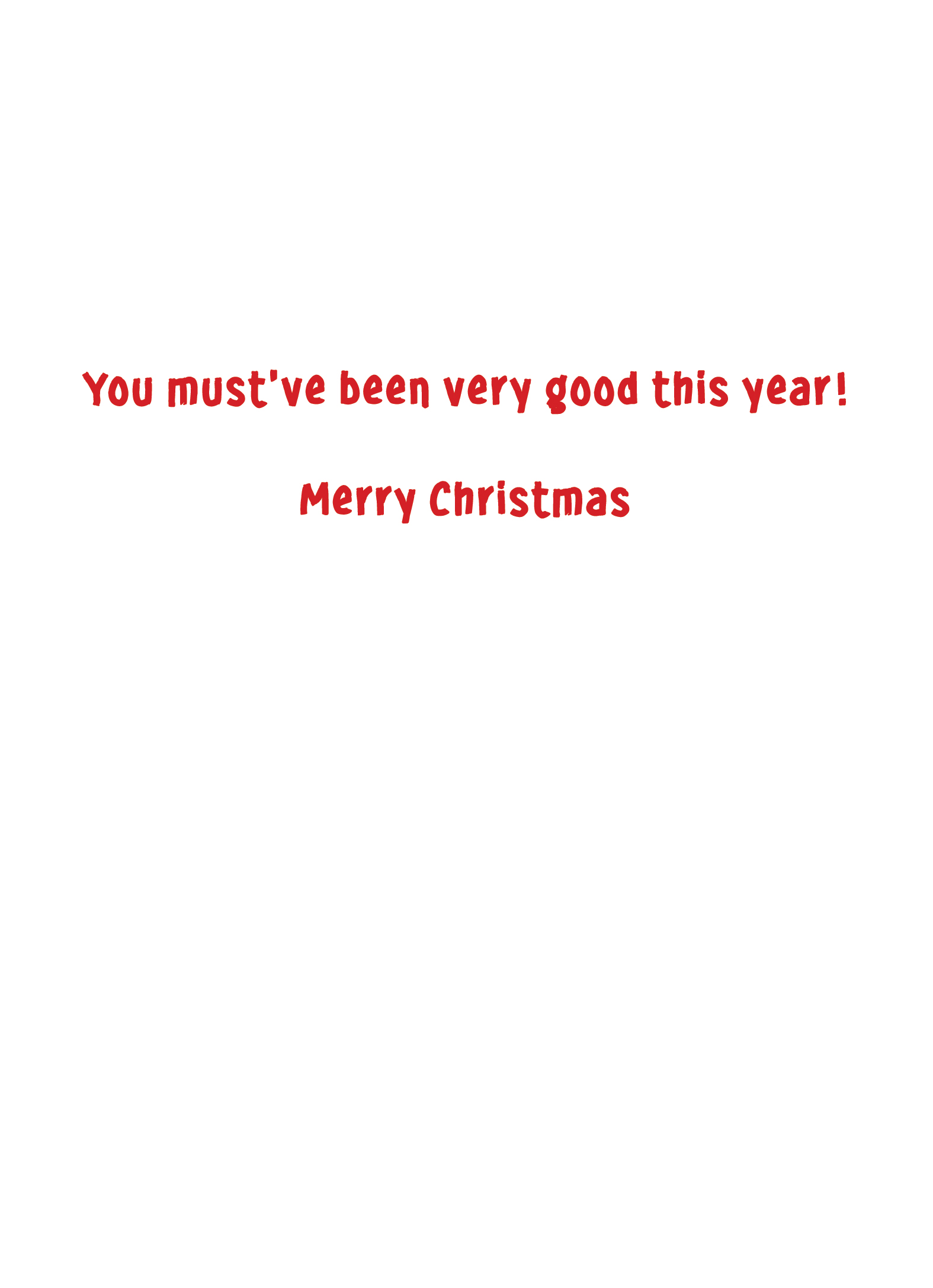 Santa Bag of Wine Lee Card Inside