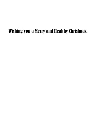 Santa Testing Across Miles Pandemic Ecard Inside