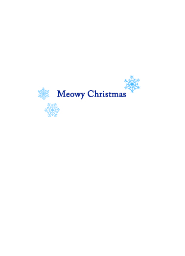 Santa Use Cats Christmas Ecard Inside