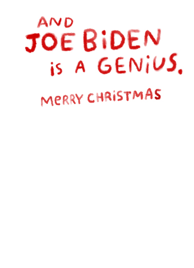 Santa is Real Funny Political Ecard Inside