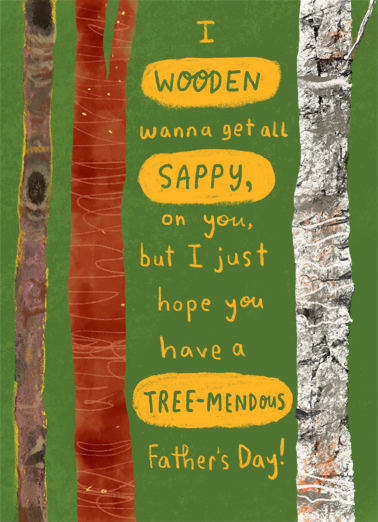 Sappy Card Father's Day Ecard Cover