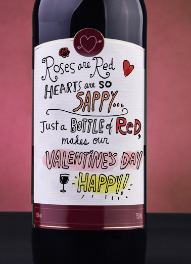 Sappy Wine Ecard Cover