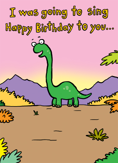 Saur Throat Humorous Card Cover