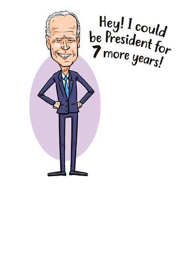 Scariest Halloween Biden Cartoons Card Inside