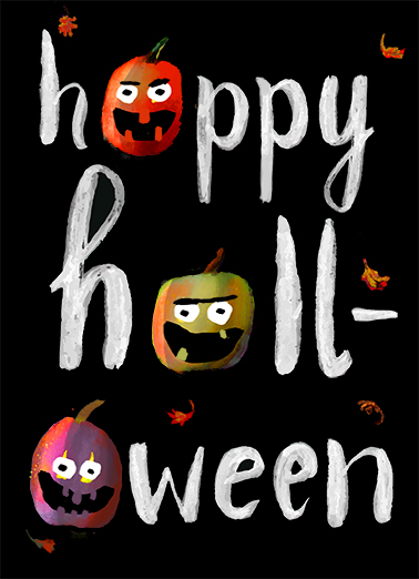 Scary Fun Halloween Card Cover