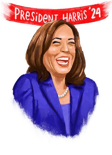 Scary Harris Birthday Ecard Cover