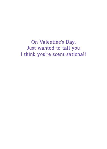 Scent-Sational Funny Animals Card Inside
