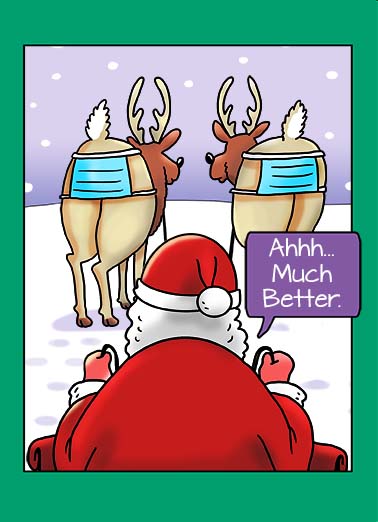 Scentsational Christmas - Funny Christmas Card to personalize and send.