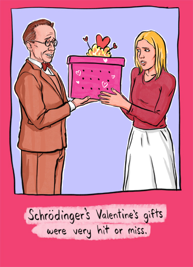 Schrodinger (VAL) Cartoons Card Cover