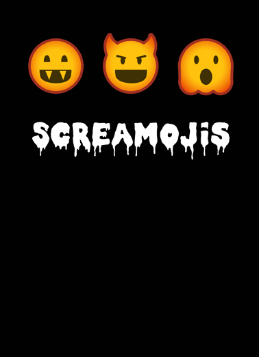 Screamojis Cartoons Card Cover