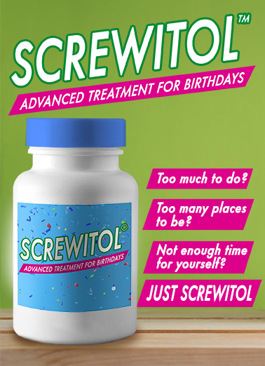 Screwitol ALT Humorous Card Cover
