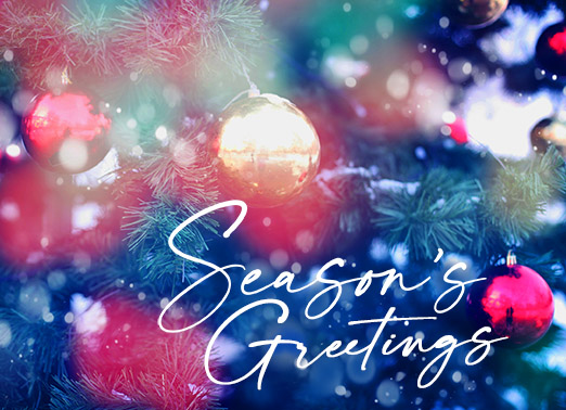 Seasons Greetings Ornaments  Ecard Cover