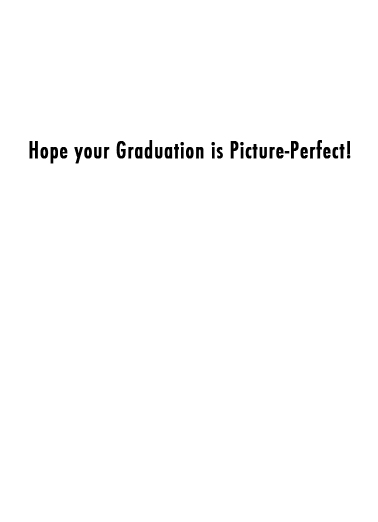 Selfie Bernie Grad Graduation Ecard Inside