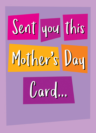 Send Hug Mom For Mom Card Cover