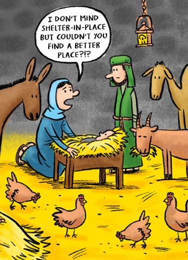 Shelter Place Xmas Coronavirus Ecard Cover