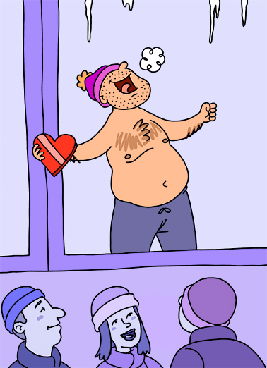 Shirt Off Back Humorous Ecard Cover