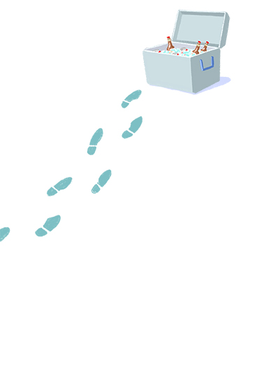 Simple Steps Father's Day Ecard Inside