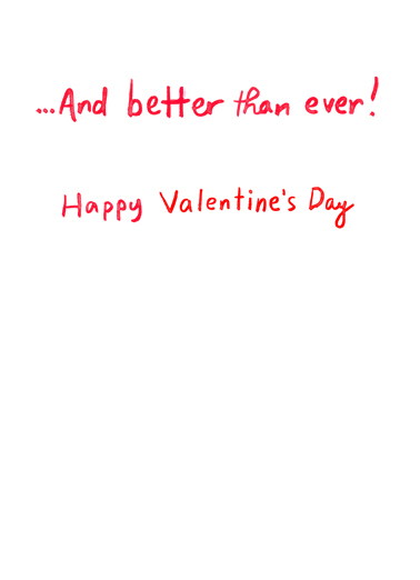 Simply the Best Valentine Valentine's Day Ecard Inside