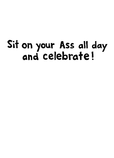 Sit On FD Father's Day Ecard Inside