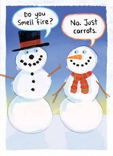 Smell Carrots Humorous Ecard Cover