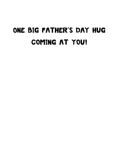 Smile Cat Hug FD Father's Day Ecard Inside