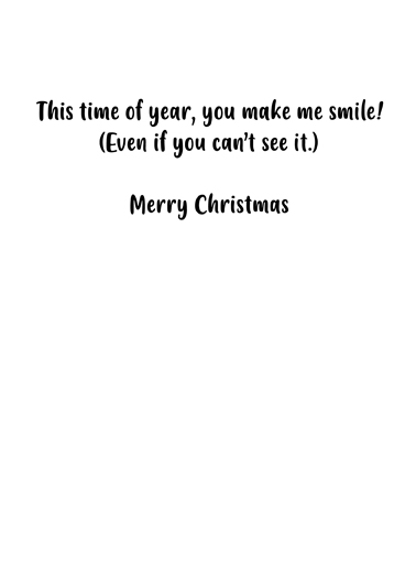 Smile Mask CF Christmas Card Inside