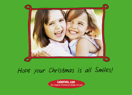 Smiles Before Christmas Ecard Inside