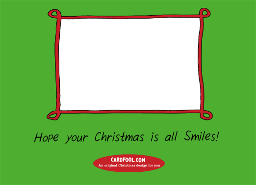 Smiles Before Christmas Ecard Inside
