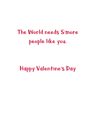 Smore Val Lee Card Inside