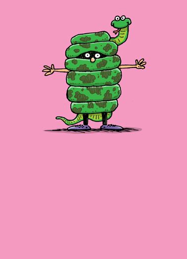 Snake Hug Val For Husband Ecard Cover