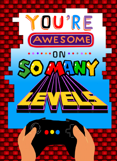So Many Levels For Kids Card Cover