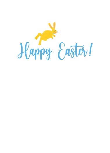 Some Bunny Loves You Easter Ecard Inside