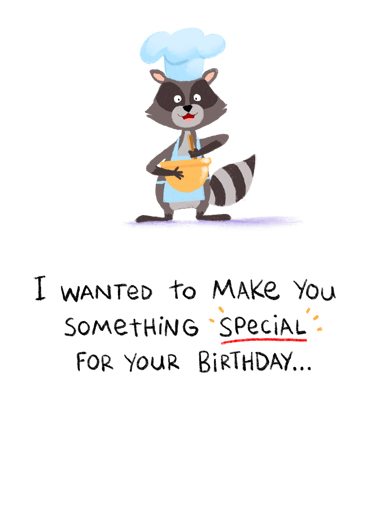 Something Special BD Birthday Card Cover