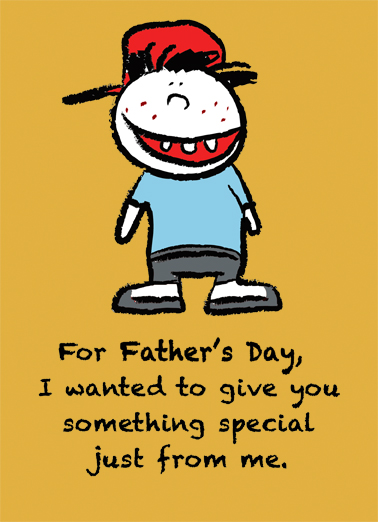 Something Special Dad For Any Dad Card Cover