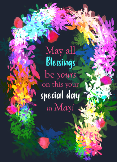 Special Day Blessings  Ecard Cover