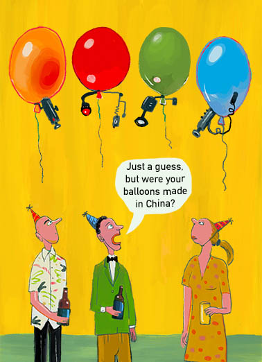 Spy Balloons  Ecard Cover