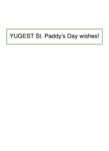St Pat Tweet  Ecard Inside
