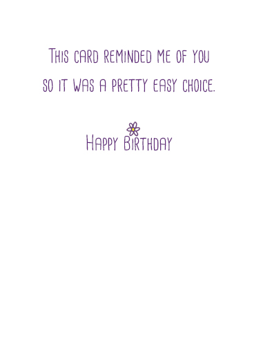 Strong Kind Birthday Ecard Inside