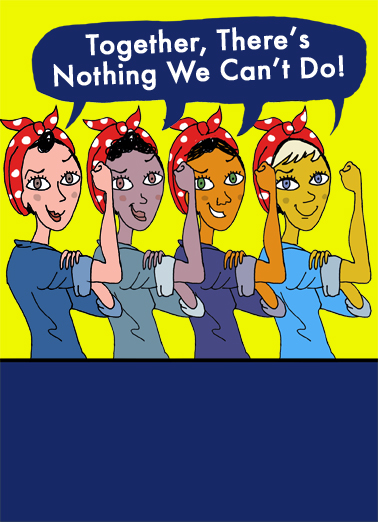 Strong Women For Us Gals Ecard Cover