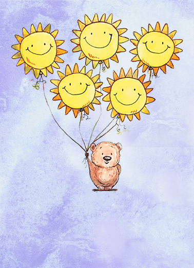 Sunshine and Smiles hi Simply Cute Card Cover