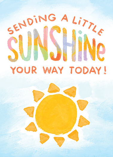 Sunshine  Card Cover