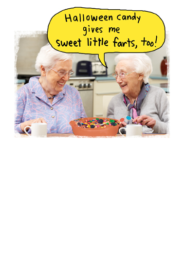 Sweet Little Tarts 5x7 greeting Card Inside